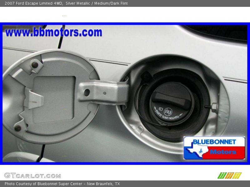 Silver Metallic / Medium/Dark Flint 2007 Ford Escape Limited 4WD