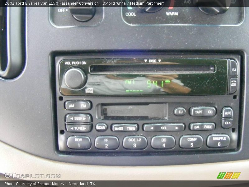 Oxford White / Medium Parchment 2002 Ford E Series Van E150 Passenger Conversion