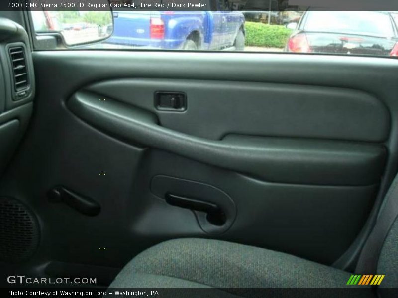 Fire Red / Dark Pewter 2003 GMC Sierra 2500HD Regular Cab 4x4