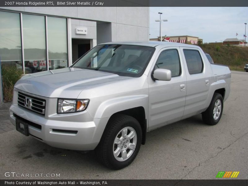 Billet Silver Metallic / Gray 2007 Honda Ridgeline RTS