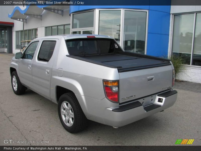 Billet Silver Metallic / Gray 2007 Honda Ridgeline RTS