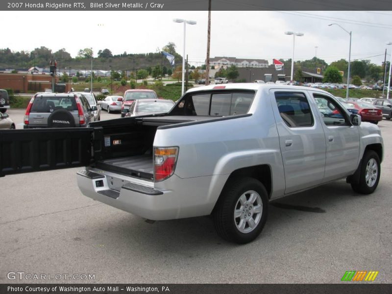 Billet Silver Metallic / Gray 2007 Honda Ridgeline RTS