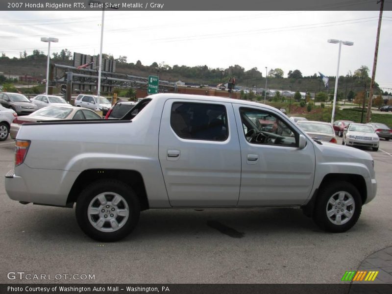 Billet Silver Metallic / Gray 2007 Honda Ridgeline RTS