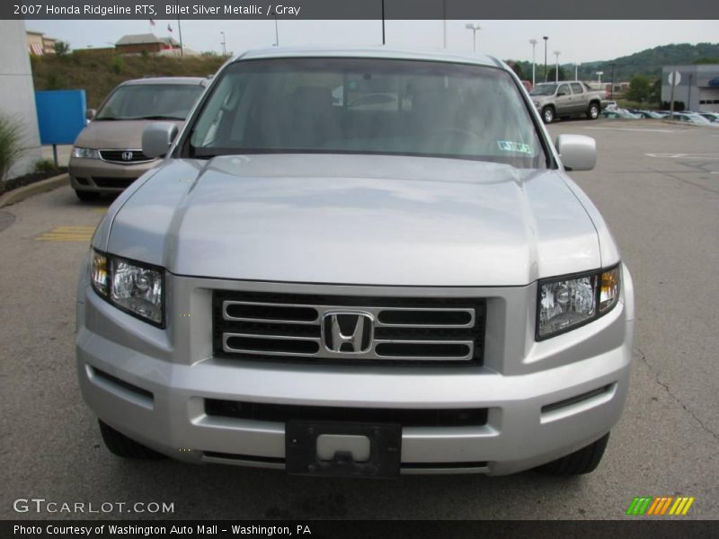 Billet Silver Metallic / Gray 2007 Honda Ridgeline RTS