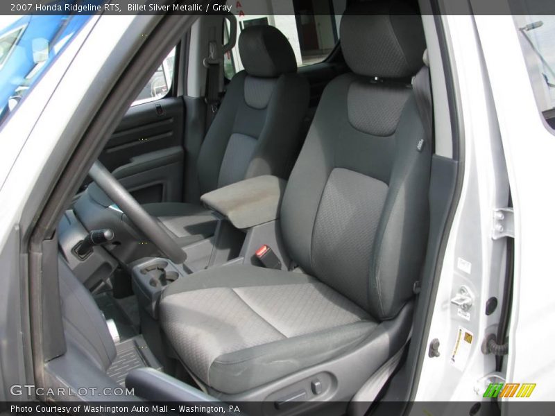Billet Silver Metallic / Gray 2007 Honda Ridgeline RTS