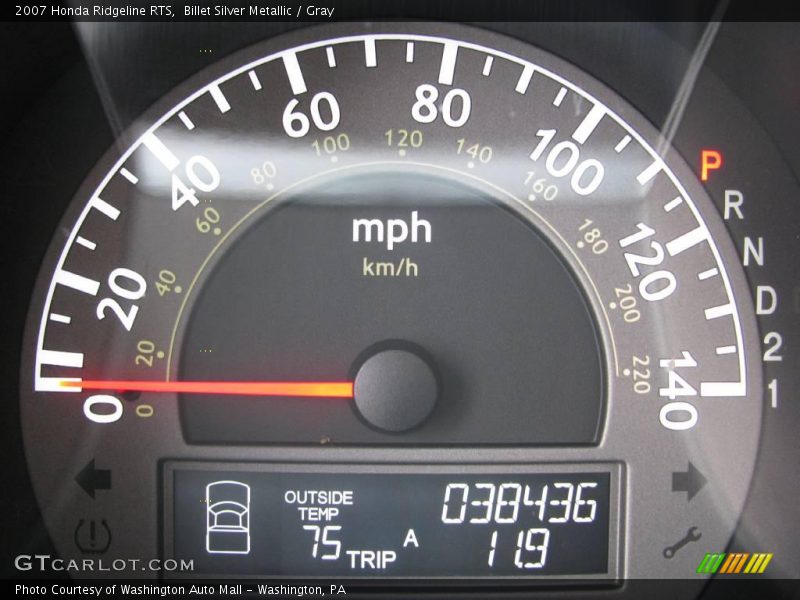 Billet Silver Metallic / Gray 2007 Honda Ridgeline RTS