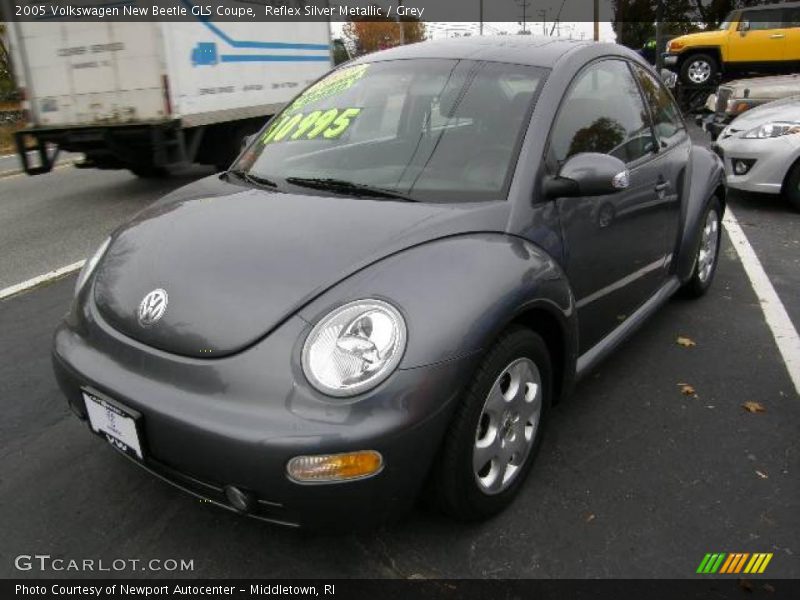 Reflex Silver Metallic / Grey 2005 Volkswagen New Beetle GLS Coupe