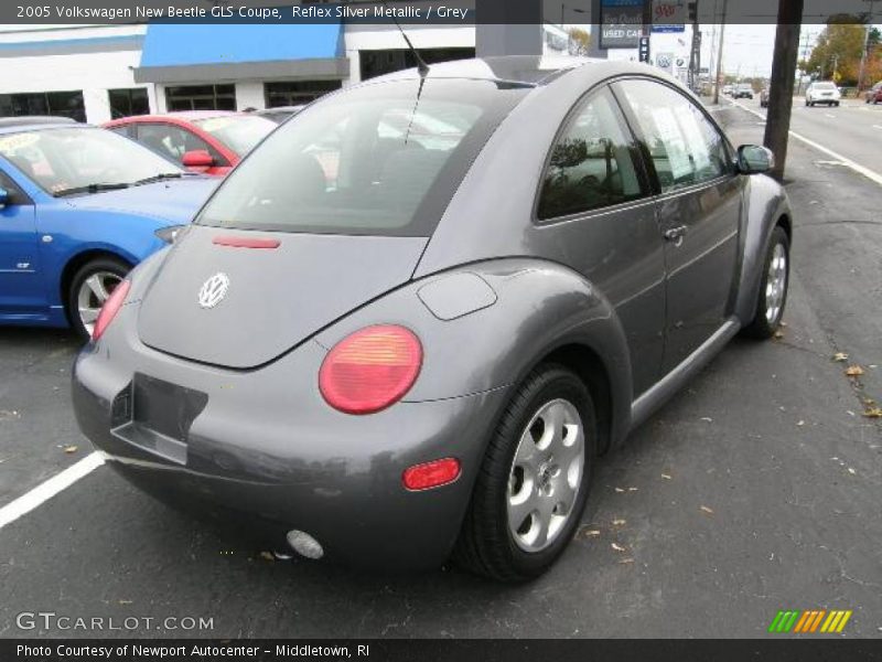 Reflex Silver Metallic / Grey 2005 Volkswagen New Beetle GLS Coupe