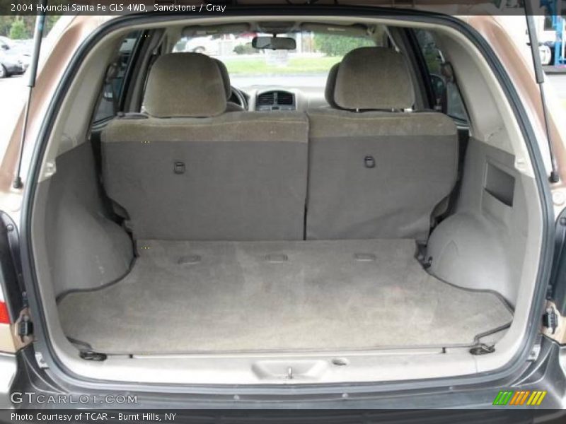 Sandstone / Gray 2004 Hyundai Santa Fe GLS 4WD
