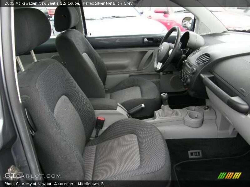 Reflex Silver Metallic / Grey 2005 Volkswagen New Beetle GLS Coupe