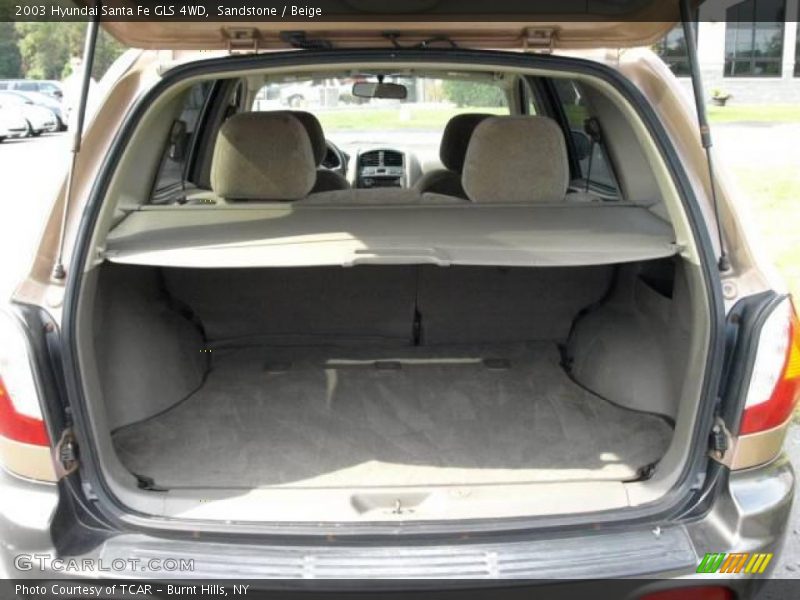 Sandstone / Beige 2003 Hyundai Santa Fe GLS 4WD