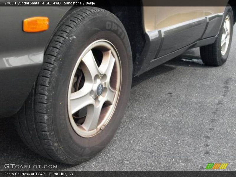 Sandstone / Beige 2003 Hyundai Santa Fe GLS 4WD