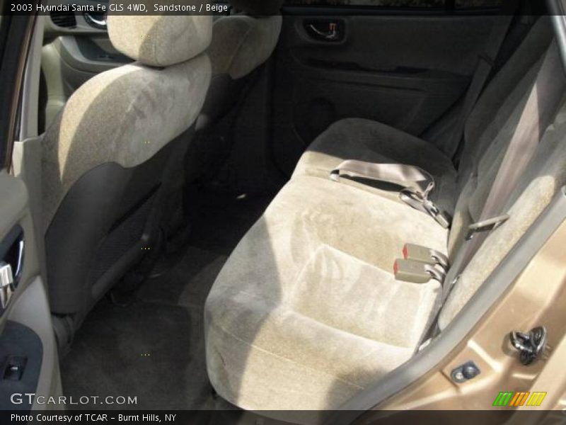 Sandstone / Beige 2003 Hyundai Santa Fe GLS 4WD