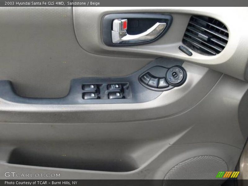 Sandstone / Beige 2003 Hyundai Santa Fe GLS 4WD