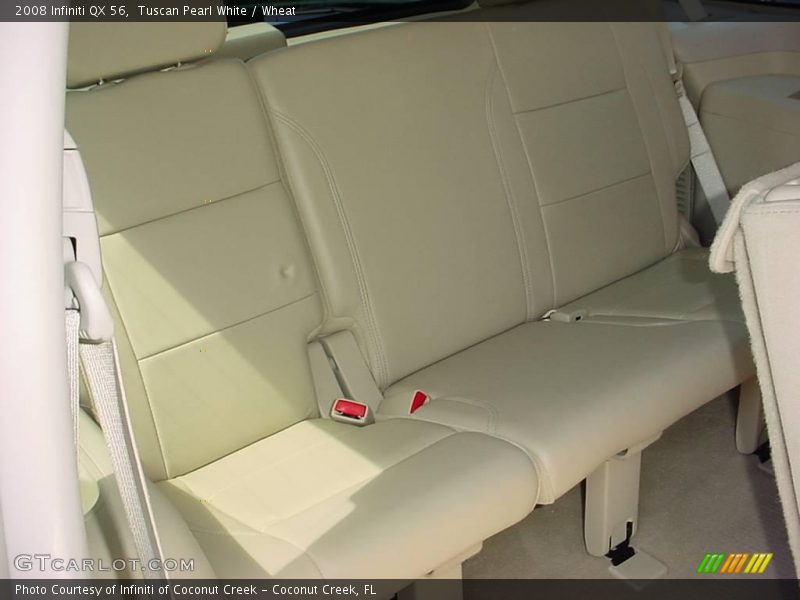 Tuscan Pearl White / Wheat 2008 Infiniti QX 56