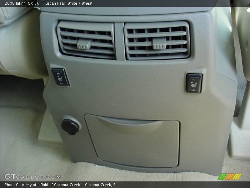Tuscan Pearl White / Wheat 2008 Infiniti QX 56