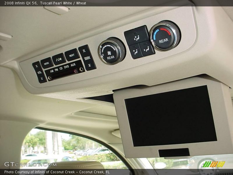 Tuscan Pearl White / Wheat 2008 Infiniti QX 56