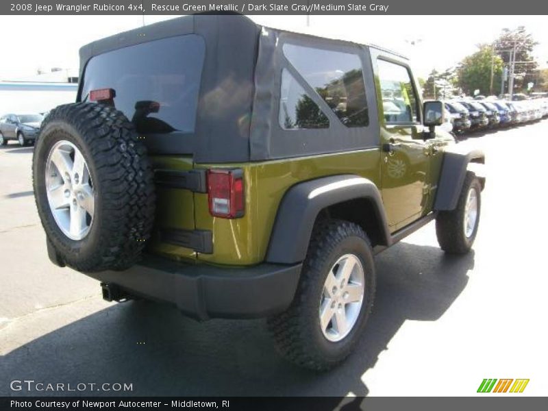 Rescue Green Metallic / Dark Slate Gray/Medium Slate Gray 2008 Jeep Wrangler Rubicon 4x4