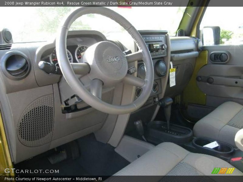Rescue Green Metallic / Dark Slate Gray/Medium Slate Gray 2008 Jeep Wrangler Rubicon 4x4