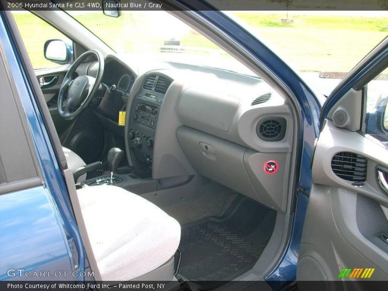 Nautical Blue / Gray 2006 Hyundai Santa Fe GLS 4WD