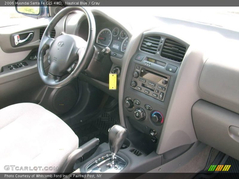 Nautical Blue / Gray 2006 Hyundai Santa Fe GLS 4WD