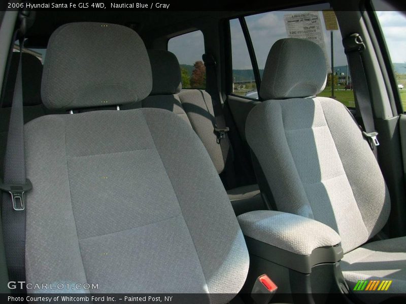 Nautical Blue / Gray 2006 Hyundai Santa Fe GLS 4WD