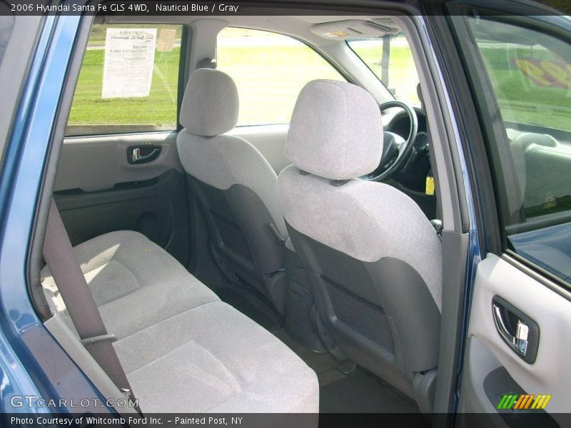Nautical Blue / Gray 2006 Hyundai Santa Fe GLS 4WD