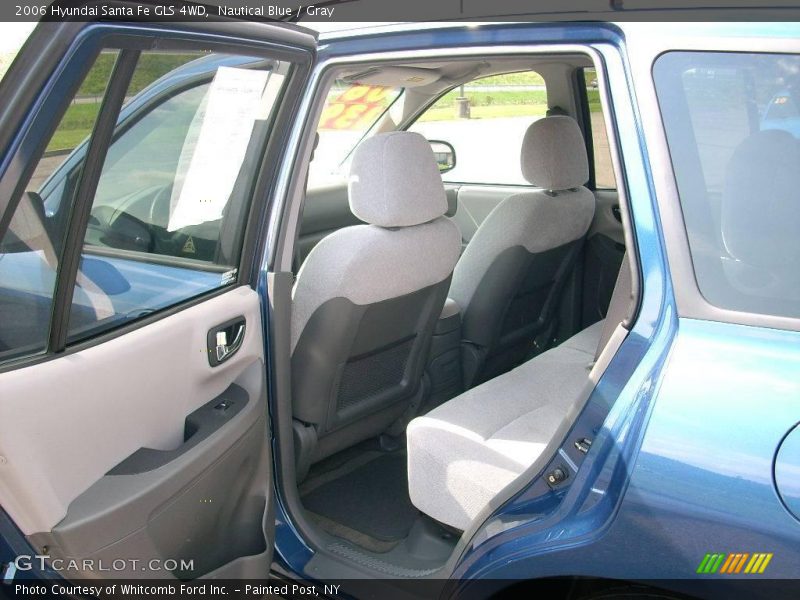 Nautical Blue / Gray 2006 Hyundai Santa Fe GLS 4WD