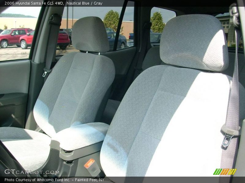 Nautical Blue / Gray 2006 Hyundai Santa Fe GLS 4WD