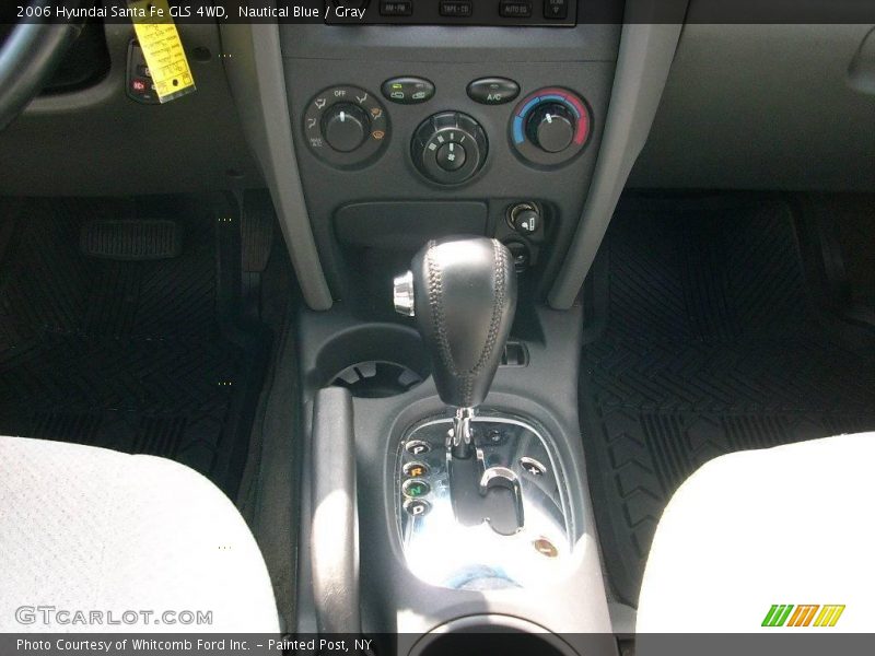 Nautical Blue / Gray 2006 Hyundai Santa Fe GLS 4WD