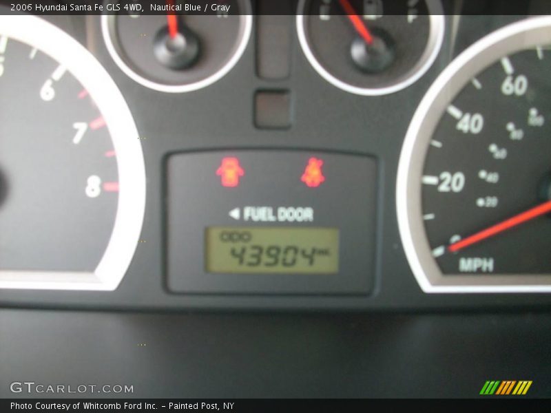 Nautical Blue / Gray 2006 Hyundai Santa Fe GLS 4WD