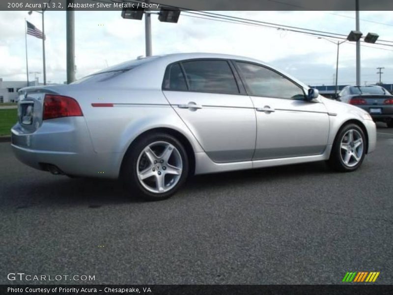 Alabaster Silver Metallic / Ebony 2006 Acura TL 3.2