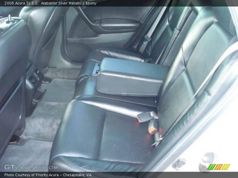 Alabaster Silver Metallic / Ebony 2006 Acura TL 3.2