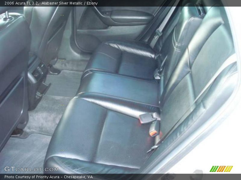 Alabaster Silver Metallic / Ebony 2006 Acura TL 3.2