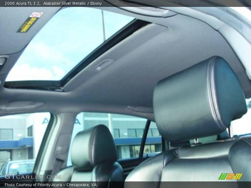Alabaster Silver Metallic / Ebony 2006 Acura TL 3.2