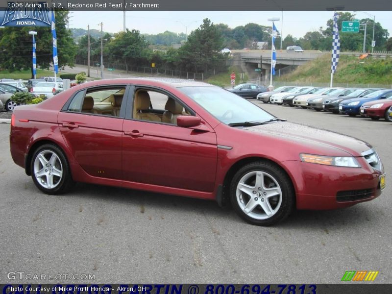 Redondo Red Pearl / Parchment 2006 Acura TL 3.2