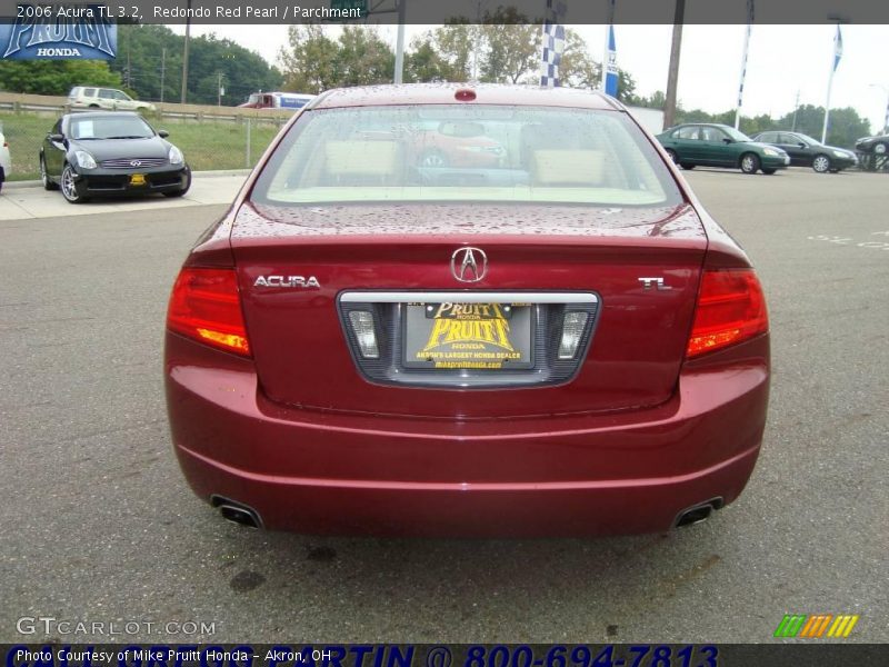 Redondo Red Pearl / Parchment 2006 Acura TL 3.2