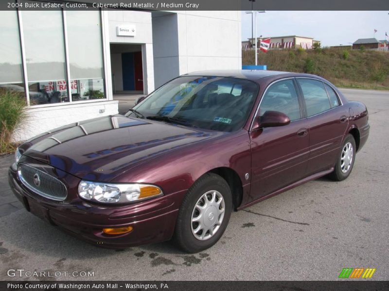 Cabernet Red Metallic / Medium Gray 2004 Buick LeSabre Custom