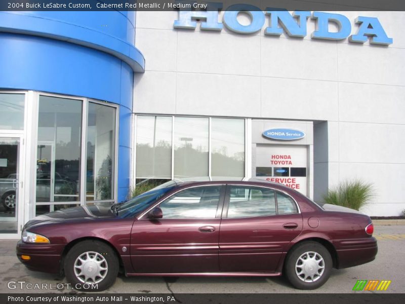 Cabernet Red Metallic / Medium Gray 2004 Buick LeSabre Custom