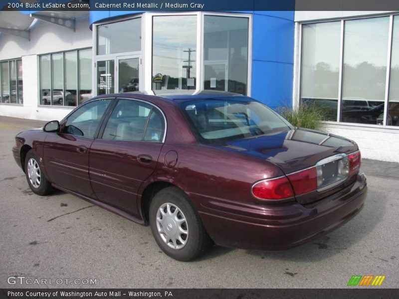 Cabernet Red Metallic / Medium Gray 2004 Buick LeSabre Custom