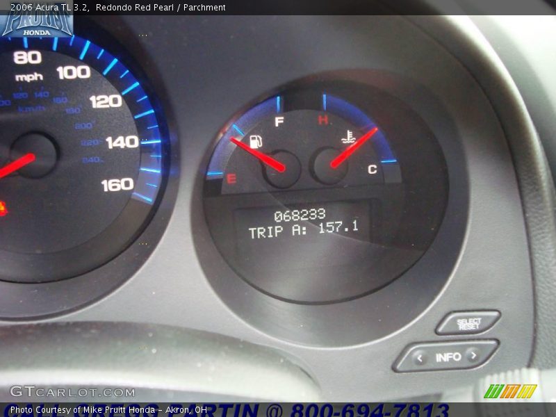 Redondo Red Pearl / Parchment 2006 Acura TL 3.2