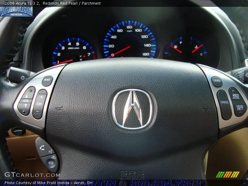 Redondo Red Pearl / Parchment 2006 Acura TL 3.2