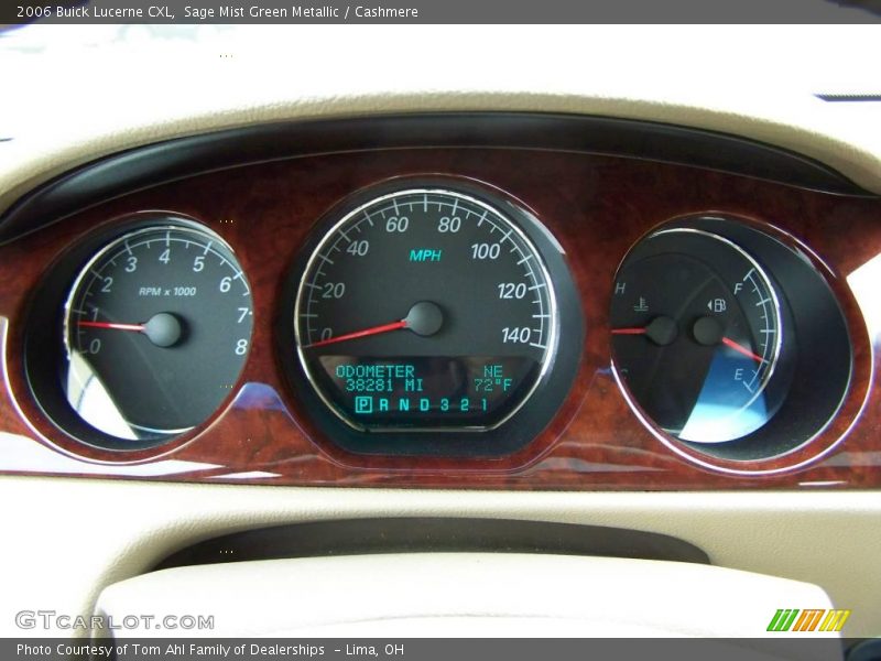 Sage Mist Green Metallic / Cashmere 2006 Buick Lucerne CXL
