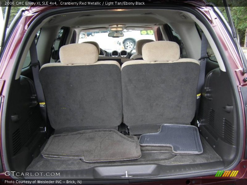 Cranberry Red Metallic / Light Tan/Ebony Black 2006 GMC Envoy XL SLE 4x4