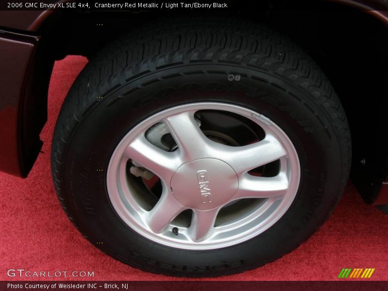 Cranberry Red Metallic / Light Tan/Ebony Black 2006 GMC Envoy XL SLE 4x4