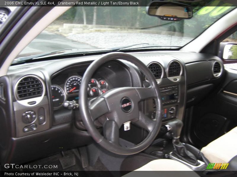 Cranberry Red Metallic / Light Tan/Ebony Black 2006 GMC Envoy XL SLE 4x4