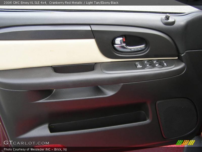 Cranberry Red Metallic / Light Tan/Ebony Black 2006 GMC Envoy XL SLE 4x4