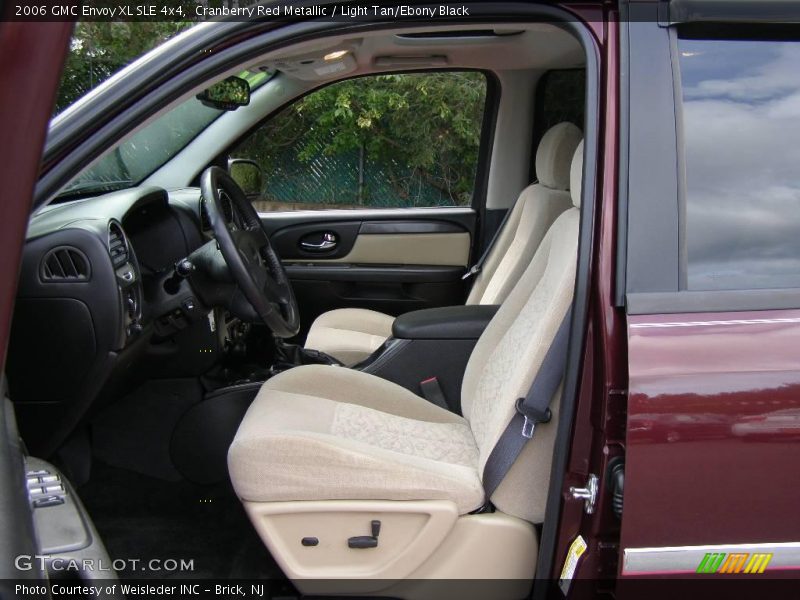 Cranberry Red Metallic / Light Tan/Ebony Black 2006 GMC Envoy XL SLE 4x4