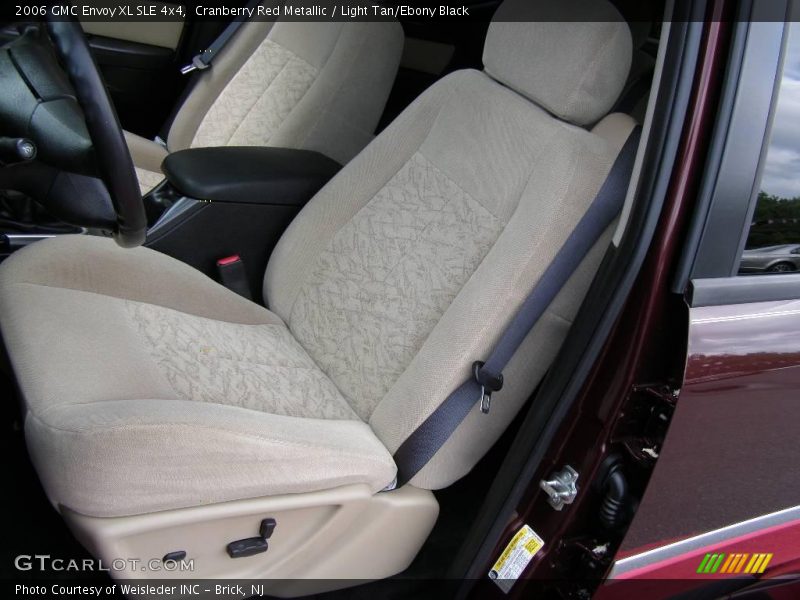 Cranberry Red Metallic / Light Tan/Ebony Black 2006 GMC Envoy XL SLE 4x4
