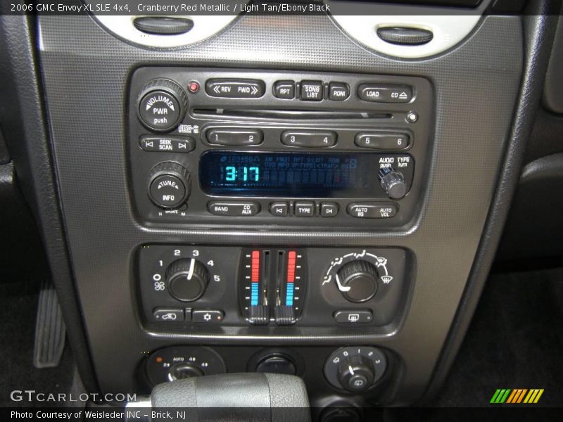 Cranberry Red Metallic / Light Tan/Ebony Black 2006 GMC Envoy XL SLE 4x4